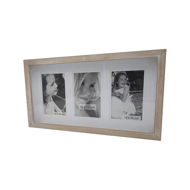 Wooden multi photo frame 4*6''