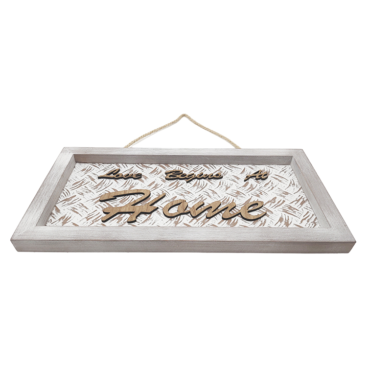 Wooden Plaque for Wall