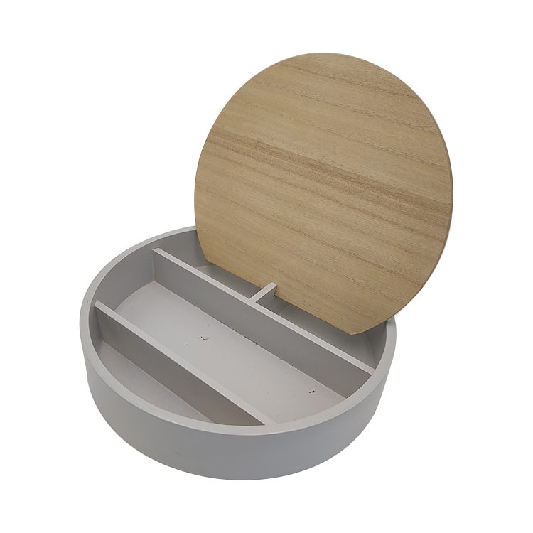 Wood Storage Box for Cosmetics