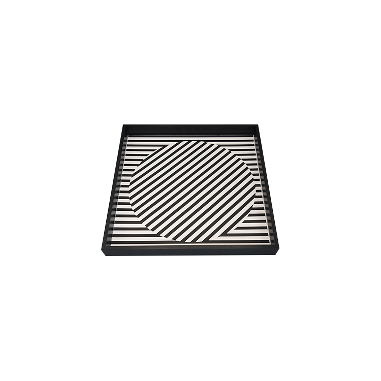 Custom Black Wooden Storage Tray