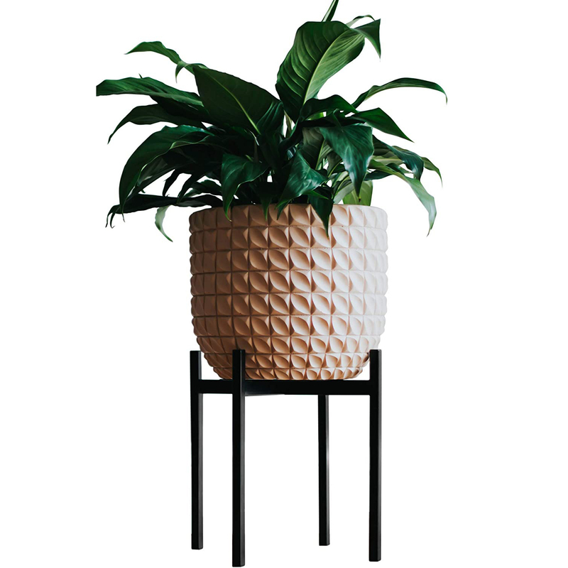 AUBURY Plant Stands for Indoor & Outdoor Pots Non-Slip Rubber Feet to Protect Hard Floors