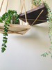 Hanging Shelf | Plant shelf | Macramé Shelf | Floating shelf | Beaded shelf | Round | Plate Shelf | Wooden shelf | Minimalist | Plant hanger